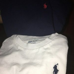 4 ralph lauren tees size 12months & 18 months